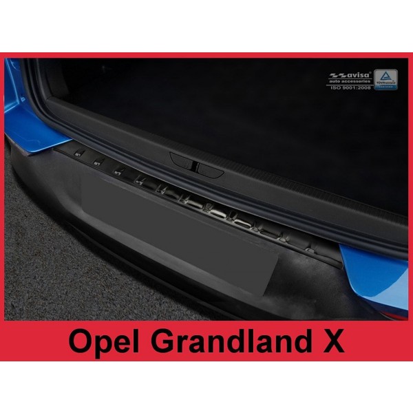 NEREZ Kryt prahu zadních dveří Opel Grandland X - černý grafit