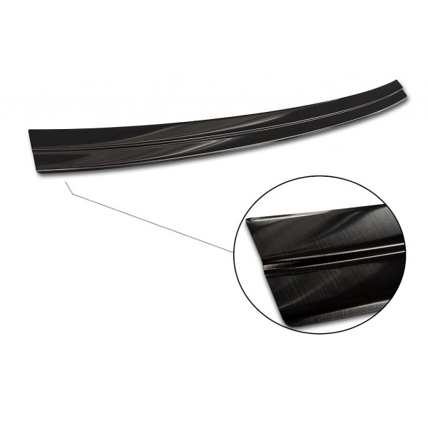 NEREZ Kryt prahu zadních dveří Audi Q7 II / S-line - černý grafit