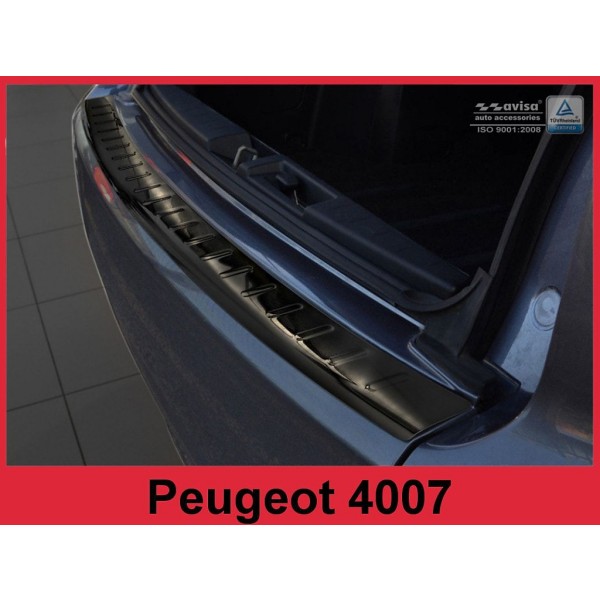 NEREZ Kryt prahu zadních dveří Peugeot 4007 - černý grafit