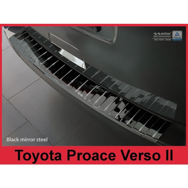 NEREZ Kryt prahu zadních dveří Toyota ProAce VERSO II - černý grafit lesklý