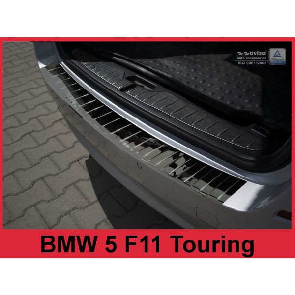 NEREZ Kryt prahu zadních dveří BMW 5 F11 TOURING - černý grafit lesklý