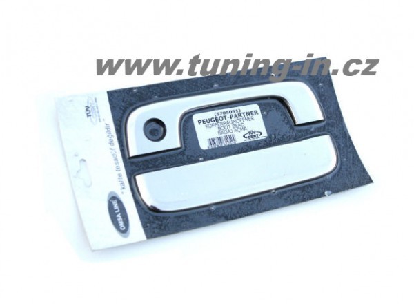 Citroen Berlingo I 96-08 NEREZ chrom kryty madla zadních dveří OMSA LINE