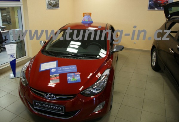 Hyundai Elantra - NEREZ chrom kryty zrcátek (bez blinkrů) OMTEC