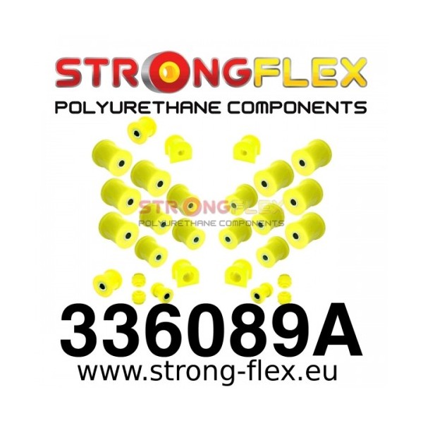 Jeep Grand Cherokee 93-98 - přední & zadní uložení náprav, Kompletní sada - SPORT