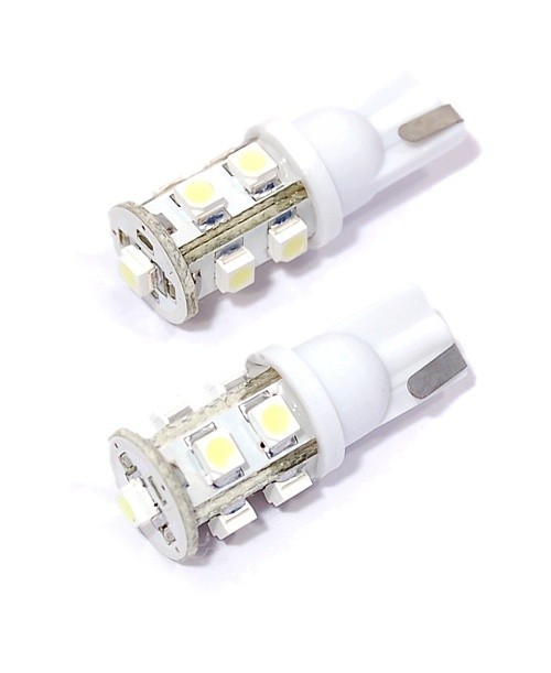 LED žárovky T10 - Bílé 9 ledkové