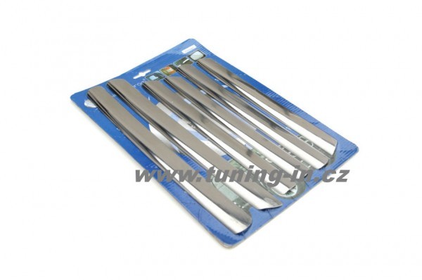 VW Touran - NEREZ chrom lišty přední masky - OMSA