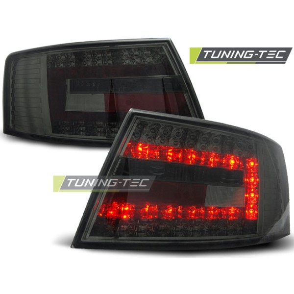 AUDI A6 C6 SEDAN 04-08 - zadní LED světla kouřová 7-pin