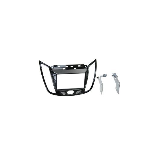 Rámeček autorádia 2-DIN Ford C-max (10->) černá