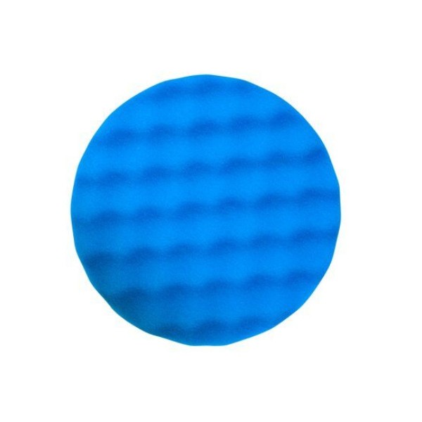 3M pěnový lešticí kotouč, vroubkovaný, modrý, 150 mm