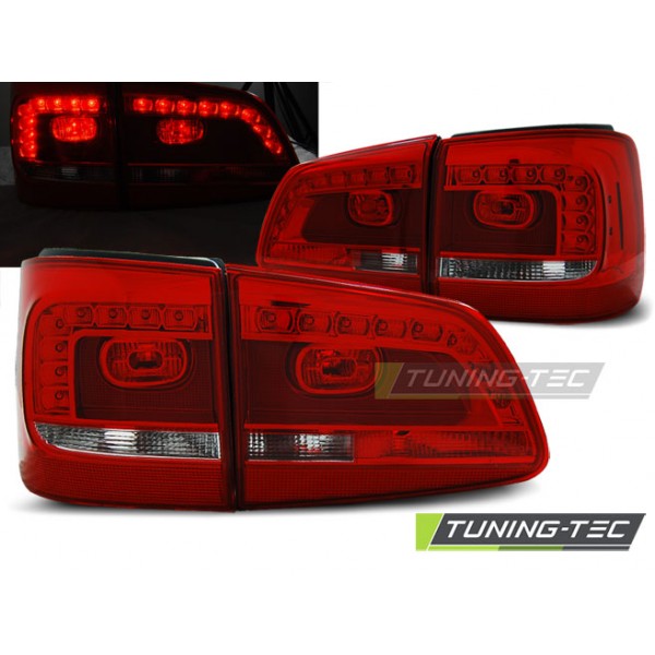 VW TOURAN 10- - zadní LED světla červeno bílá