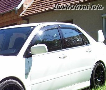 Přední a zadní plexi ofuky oken Seat Ibiza 5D 08R