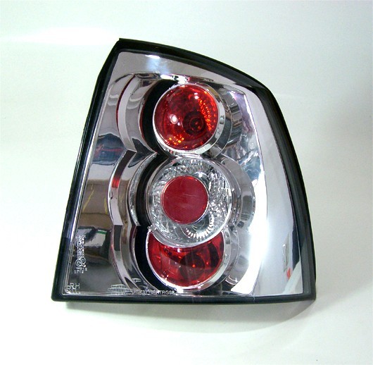 Zadní čiré lampy Opel Astra G 3/5d 98 chrom