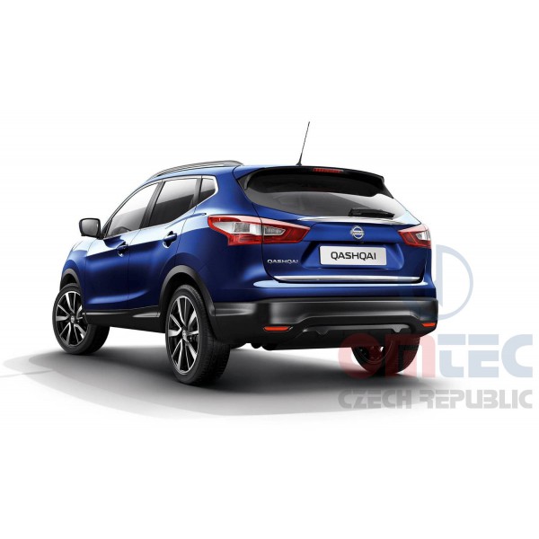 Nissan Qashqai 2014+ - NEREZ chrom spodní lišta kufr