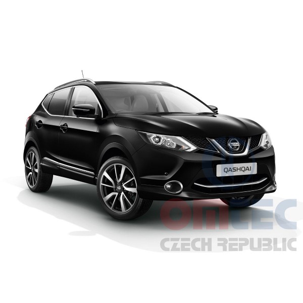 Nissan Qashqai 2014+ - NEREZ chrom lišta předního nárazníku