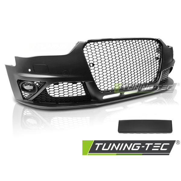AUDI A4 B8 2012-2015 RS style, Přední nárazník- černá PDC