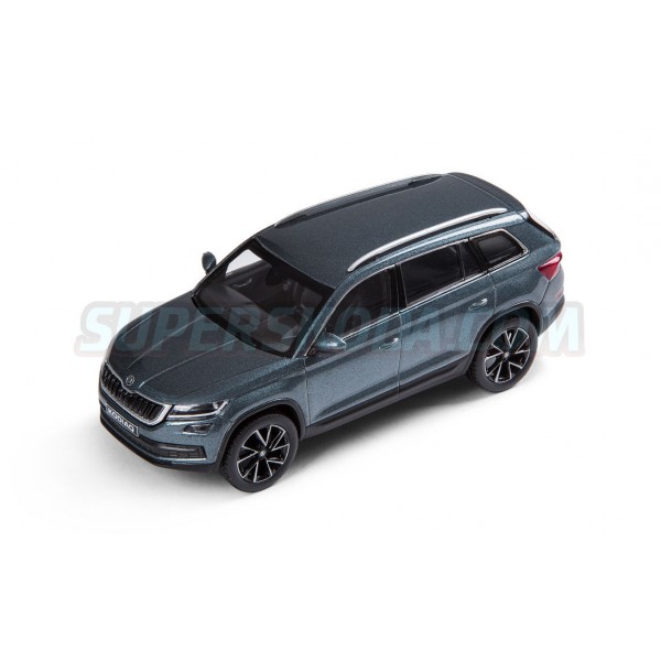 Abrex model 1:43 Škoda Kodiaq METAL GREY (F7Y)