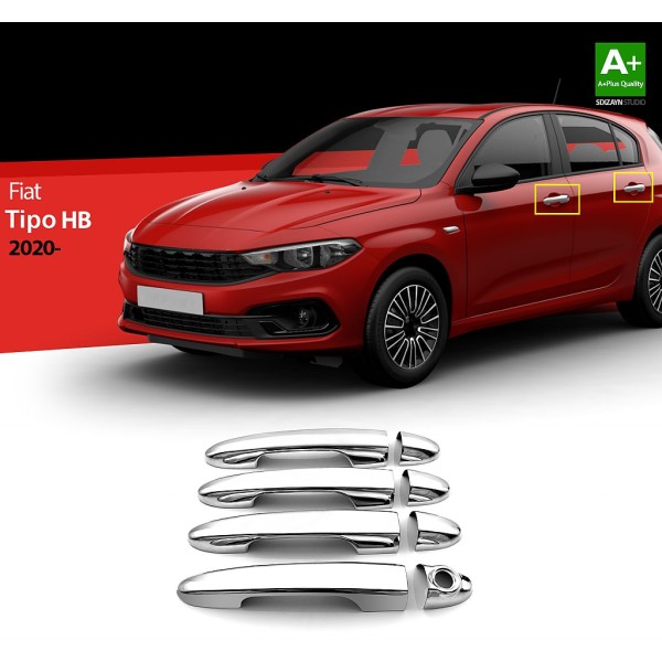 Nerez kryty klik Fiat Tipo Hatchback FL - 8 ks