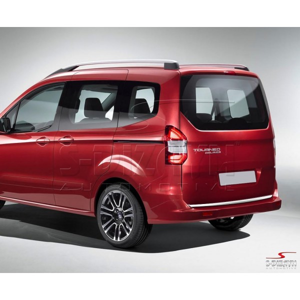 Nerez lišta spodní hrany zadních dveří Ford Transit Courier I