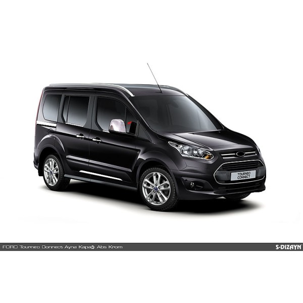 Chromové kryty zrcátek Ford Transit Connect II