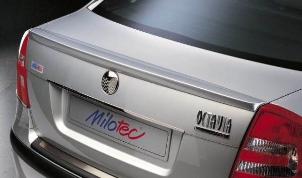 Škoda Octavia II / facelift /sedan - Spoiler zadní, ABS černá metalíza