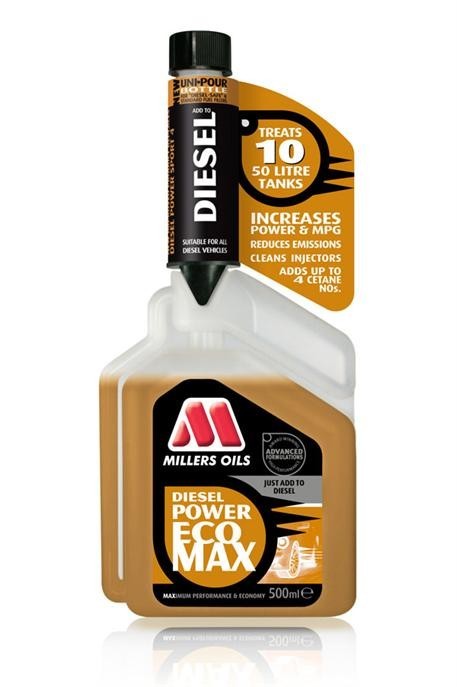 Aditiva pro naftové motory - Millers Oils Diesel Power ECOMAX 500 ml