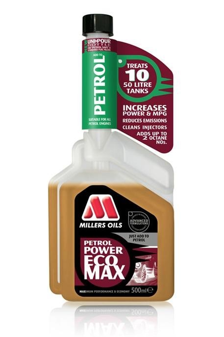 Aditiva pro benzínové motory - Millers Oils Petrol Power ECOMAX 500 ml