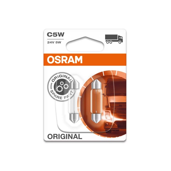 OSRAM STANDARD autožárovky C5W, 2 ks v balení