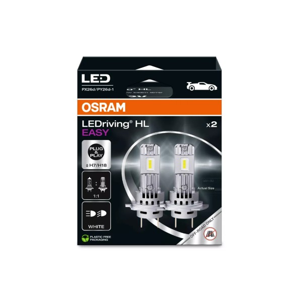 OSRAM LEDriving HL EASY LED autožárovky H7
