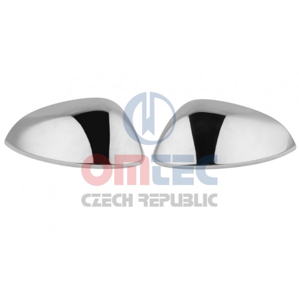 Seat Ibiza IV 2009+  - nerez chrom kryty zrcátek OMTEC