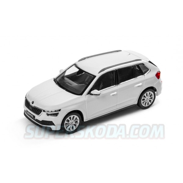 Abrex model 1:43 Škoda Kamiq  MOON WHITE