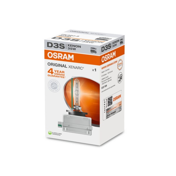OSRAM XENARC ORIGINAL D3S - xenonová výbojka, 35 W, PK32d-5, 1ks v balení