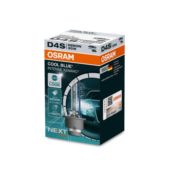 OSRAM XENARC COOL BLUE INTENSE NEXT GENERATION D4S - xenonová výbojka, 35 W, P32d-5, 1ks v balení