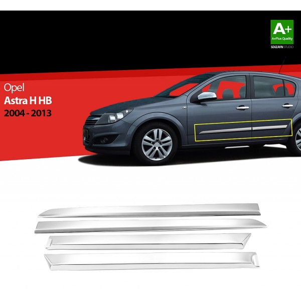 Nerez lišty dveří Opel Astra H Hatchback