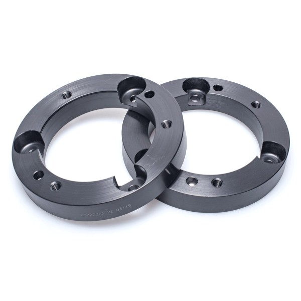 ST Suspensions podložky pro zvýšení vozu pro BMW řada 1, E81, E87, RWD, zvýšení přední nápravy +20 mm
