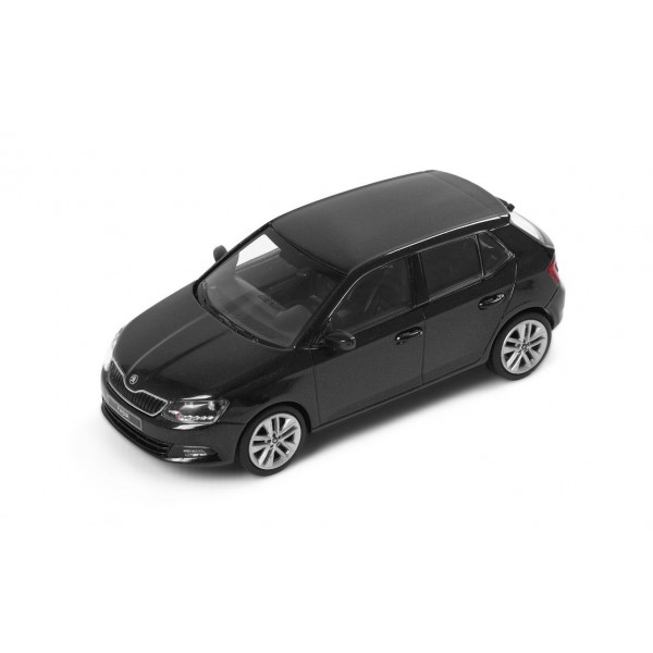 Abrex model 1:43 Škoda Fabia III  BLACK MAGIC