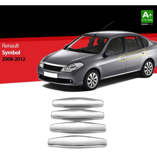 Nerez kryty klik Renault Thalia II - 4 ks
