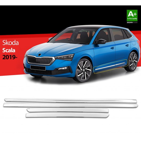 Nerez lišty dveří Škoda Scala