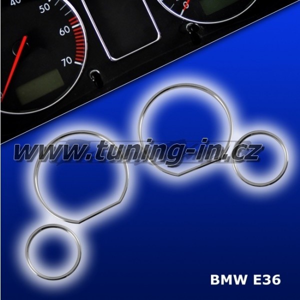 Rámečky budíků BMW 3 E36, Z3
