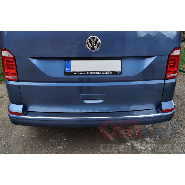 VW T6 - NEREZ chrom ochranný panel zadního nárazníku