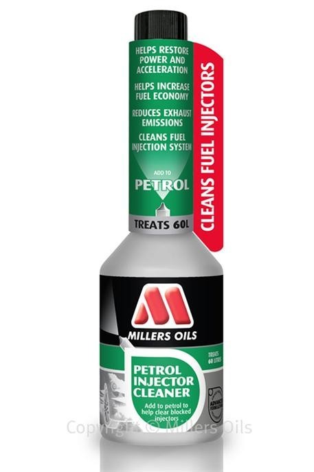 Aditiva pro benzínové motory - Millers Oils Petrol Injector Cleaner 250 ml