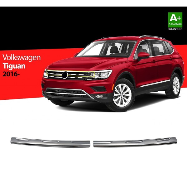 Nerez chrom lišty přední masky Volkswagen Tiguan II