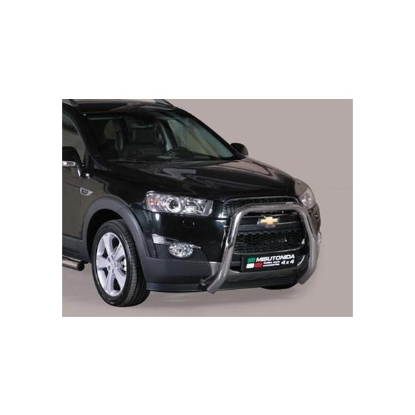 Chevrolet Captiva nerezový přední ochranný rám 76mm