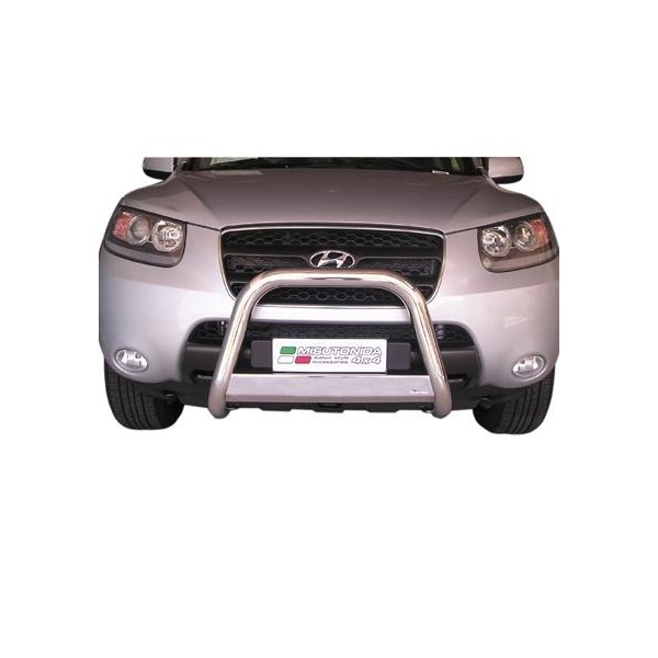 Hyundai Santa-Fe II nerezový přední ochranný rám 63mm