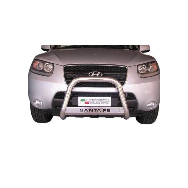 Hyundai Santa-Fe II nerezový přední ochranný rám 63mm