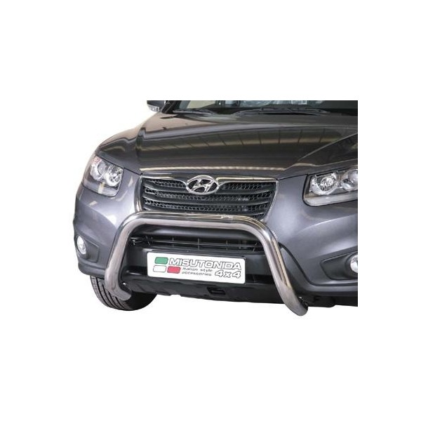 Hyundai Santa-Fe II FL nerezový přední ochranný rám 76mm
