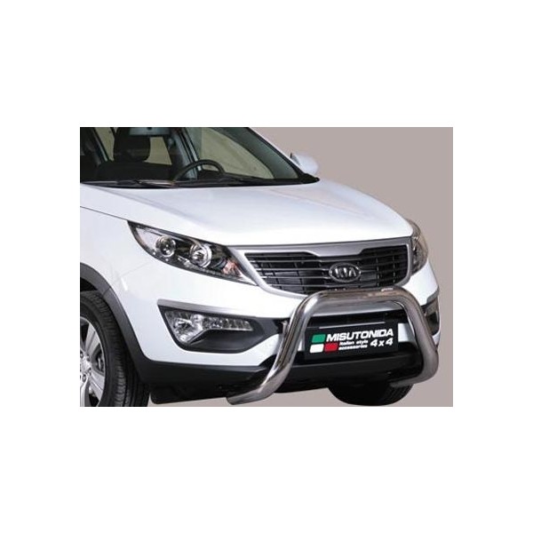 Kia Sportage III nerezový přední ochranný rám 76mm