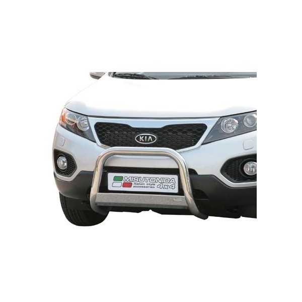 Kia Sorento II nerezový přední ochranný rám 63mm
