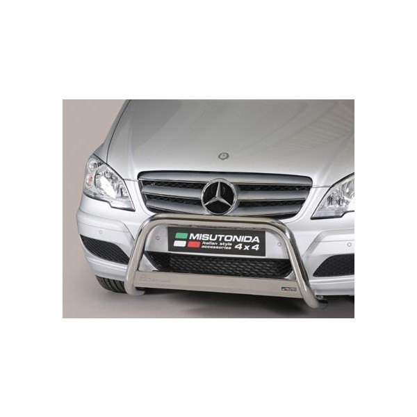 Mercedes Vito / Viano nerezový přední ochranný rám 63mm