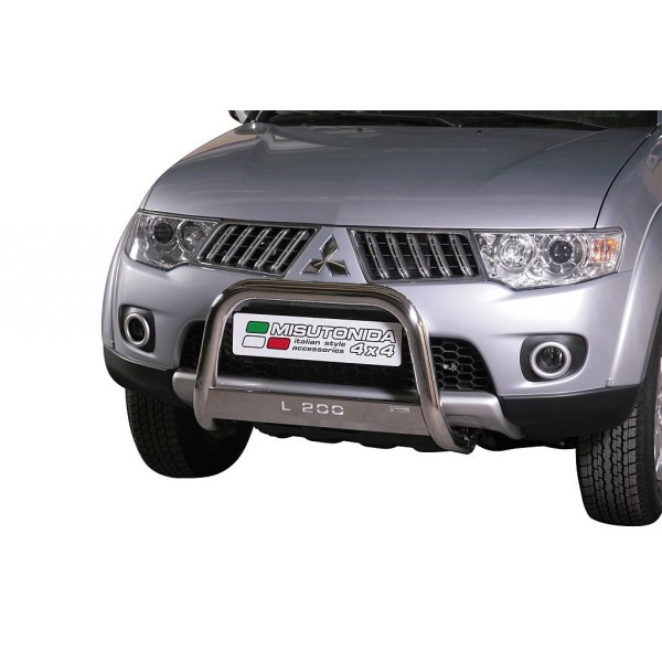 Mitsubishi L200 IV FL nerezový přední ochranný rám 63mm