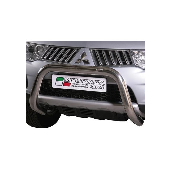 Mitsubishi L200 IV FL nerezový přední ochranný rám 76mm